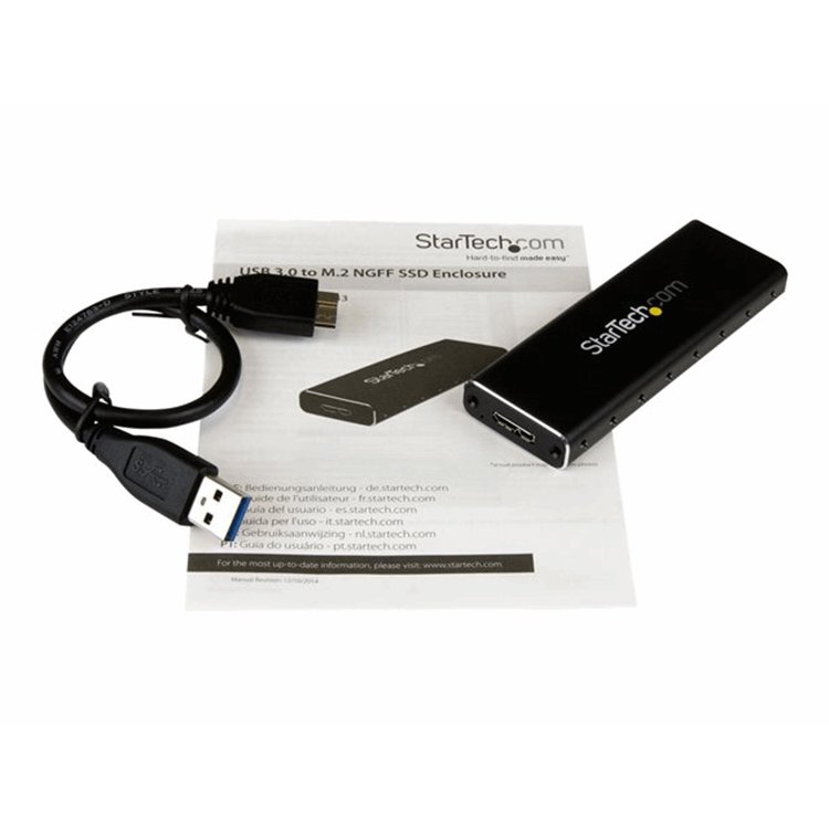 External USB 3.0 SATA M.2 SSD Enclosure External USB 3.0 SATA M.2 SSD Enclosure