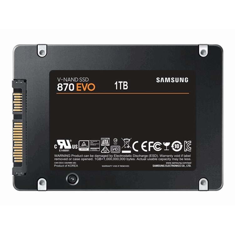 SAMSUNG SSD 870 EVO 1TB 2.5inch SATA SAMSUNG SSD 870 EVO 1TB 2.5inch SATA
