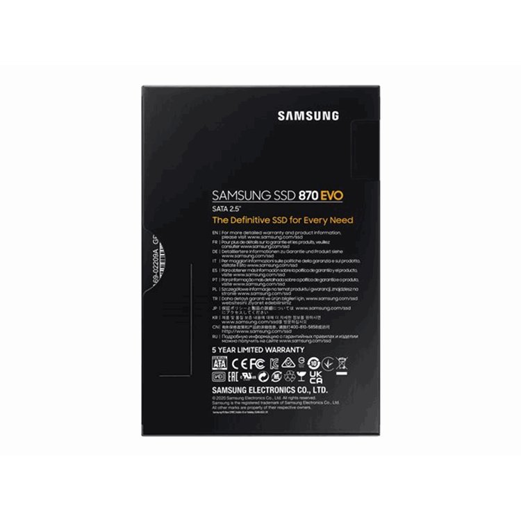 SAMSUNG SSD 870 EVO 2TB 2.5inch SATA SAMSUNG SSD 870 EVO 2TB 2.5inch SATA