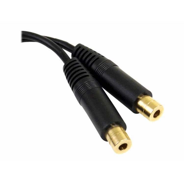 6" PC SPEAKER "Y" SPLITTER CABL 1X35MM M