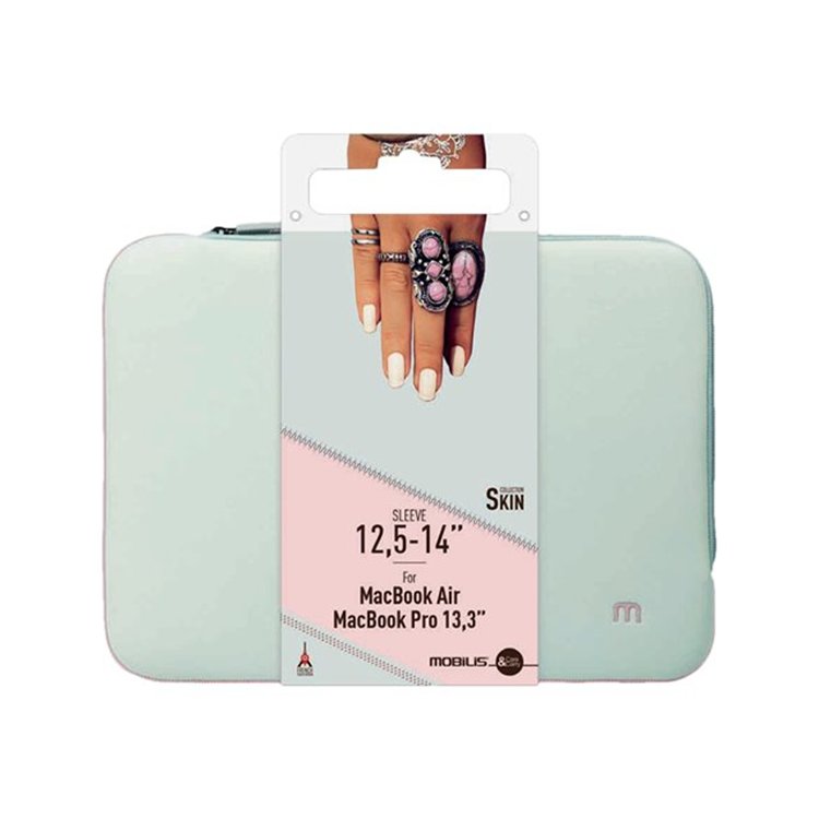 Skin Sleeve 12.5-14i -  Grey and pink