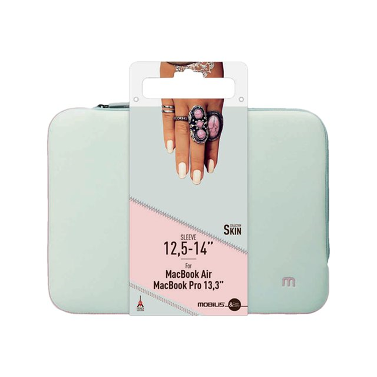 Skin Sleeve 12.5-14i -  Grey and pink