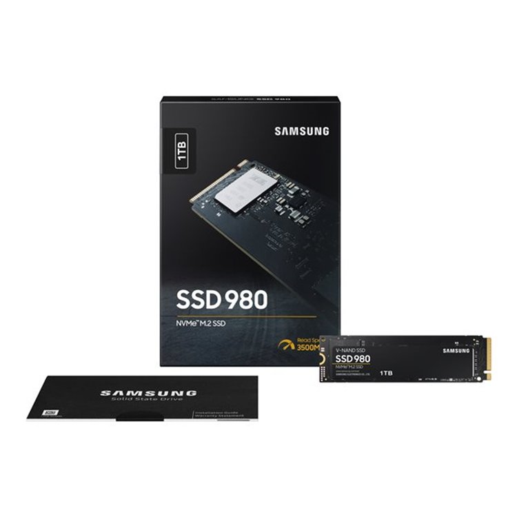 SAMSUNG 980 SSD 1TB M.2 NVMe PCIe SAMSUNG 980 SSD 1TB M.2 NVMe PCIe