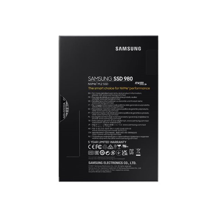 SAMSUNG 980 SSD 1TB M.2 NVMe PCIe SAMSUNG 980 SSD 1TB M.2 NVMe PCIe