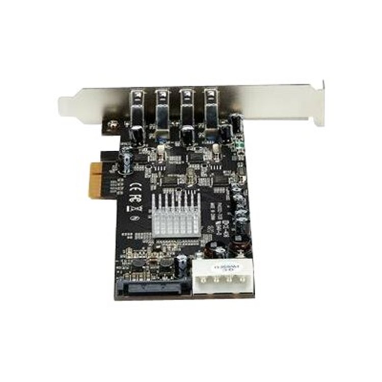 4 Port Quad Bus PCIe USB 3.0 Adapter Car