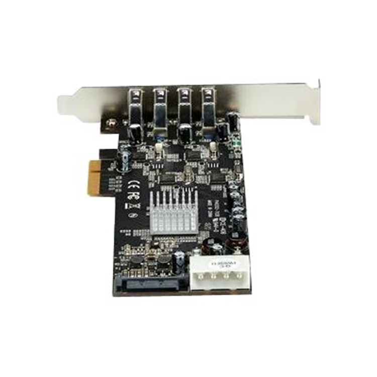 4 Port Quad Bus PCIe USB 3.0 Adapter Car
