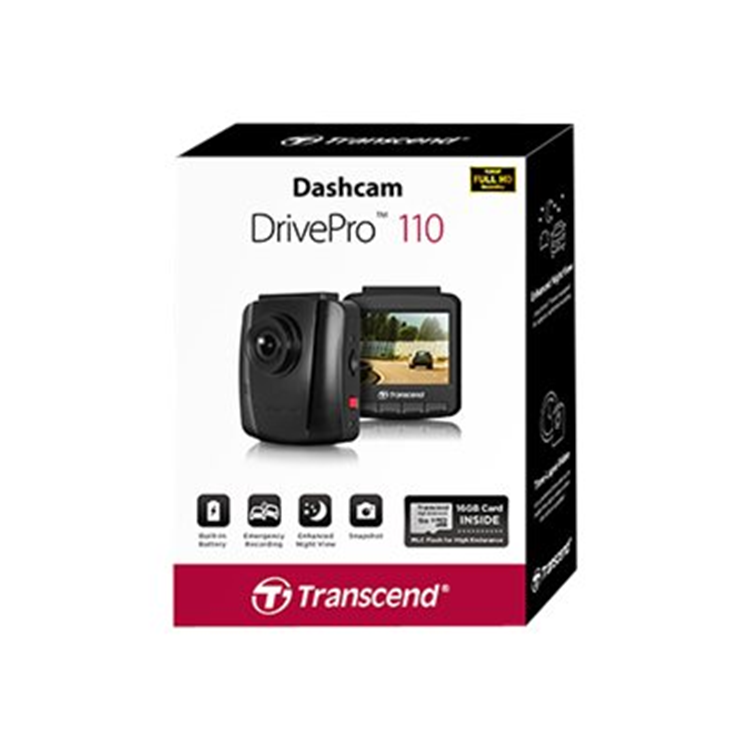 64GB Dashcam DrivePro 110 Suction Mount