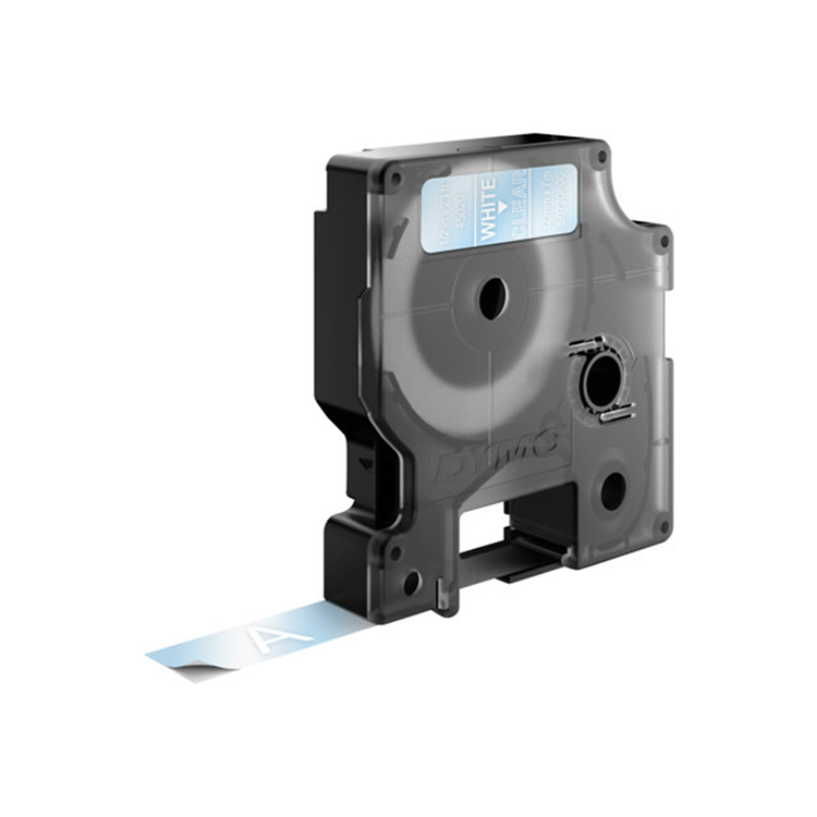 TAPE 12MMX7M WIT/TRANSPARANT