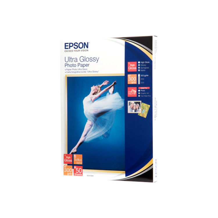 Ultra Glossy Photo Paper, 130 x 180 mm,