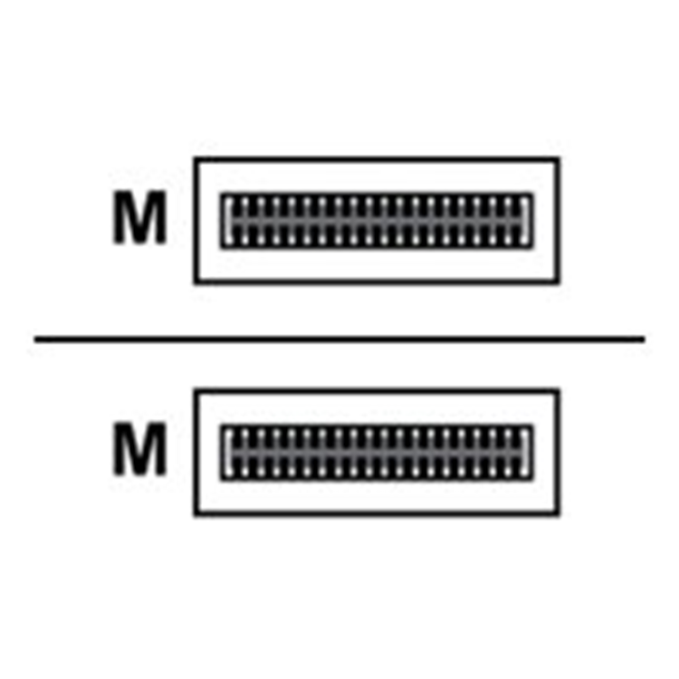 Dell Networking Cable QSFP+ to QSFP+ 40GbE Passive Copper Direct Attach Cable 1Meter Kit