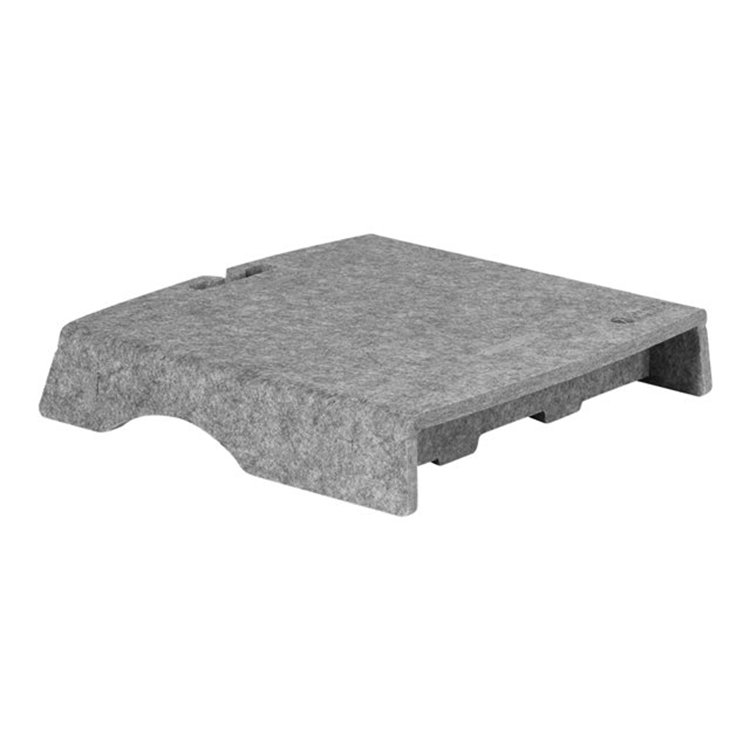 Q-riser 50 Circular Monitor Stand grey