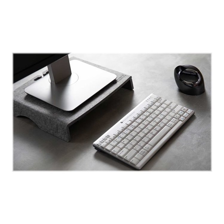 Q-riser 50 Circular Monitor Stand grey