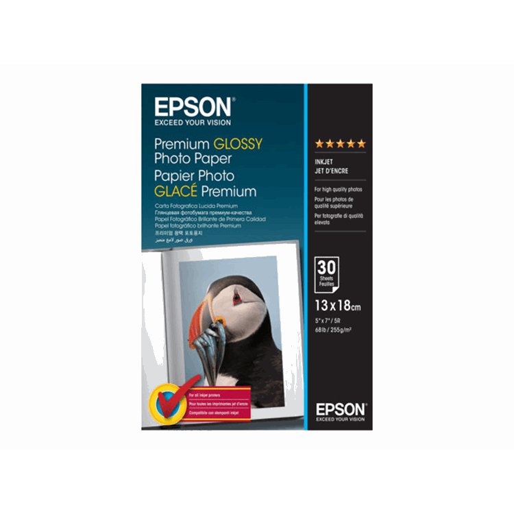 Premium Glossy Photo Paper/13x18cm 30sh
