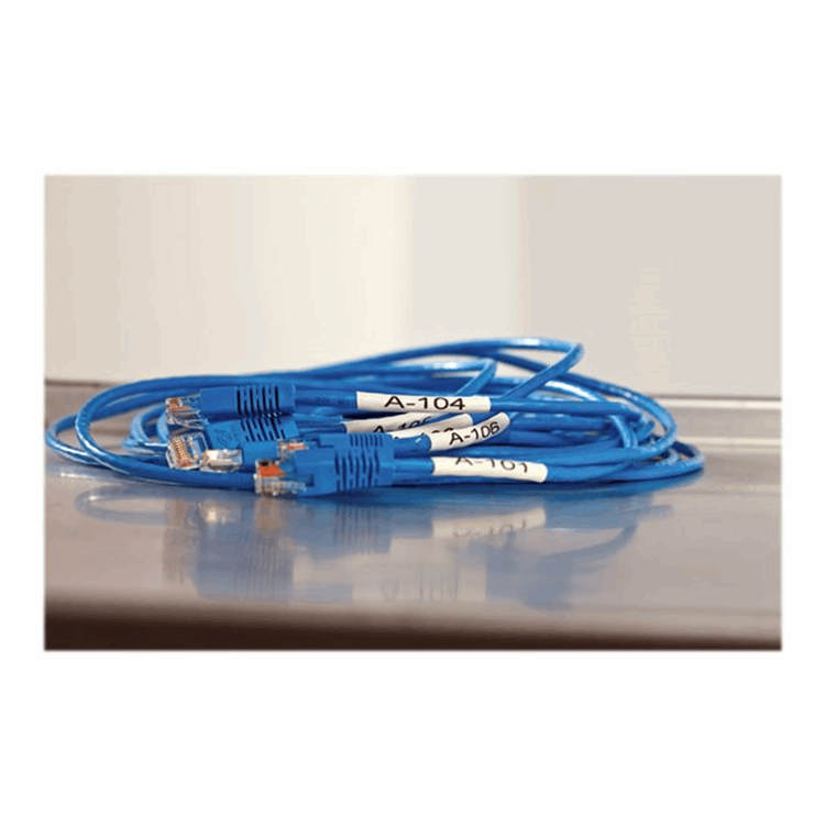 DYMO XTL 1i (24 mm) Heat-Shrink Tube Black on White