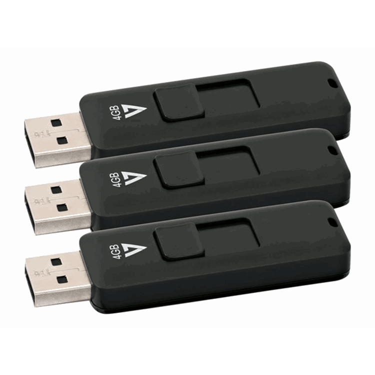 4GB FLASH DRIVE 3PK Combo