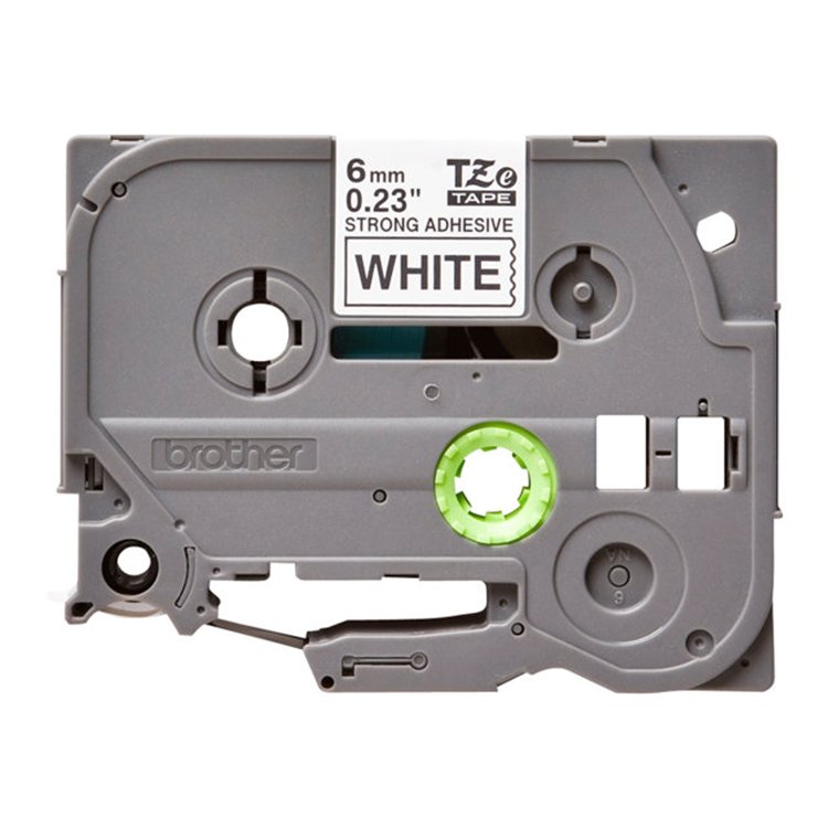 Tape/6mm black on white f P-Touch TZE