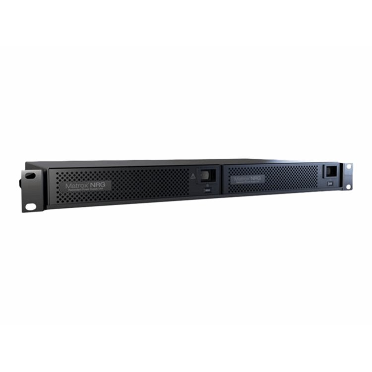 Two (2) NRG redundant power supply unitpreinstalled on a rack tray