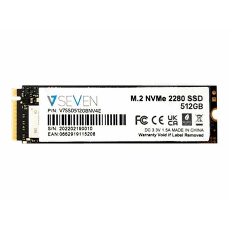 512GB V7 NVME Gen4x4 M.2 NVME 3D TLC SSD