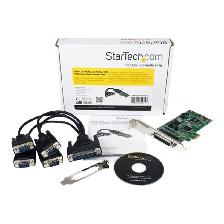 PCI Express PCIe serial combo card
