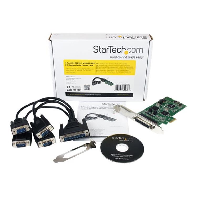 PCI Express PCIe serial combo card