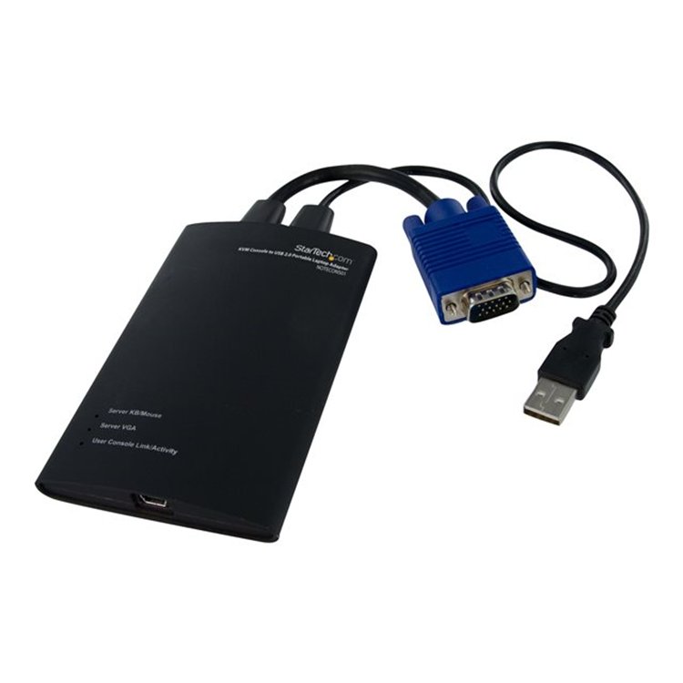 KVM CONSOLE TO USB 2.0 PORTABLE LAPTOP C