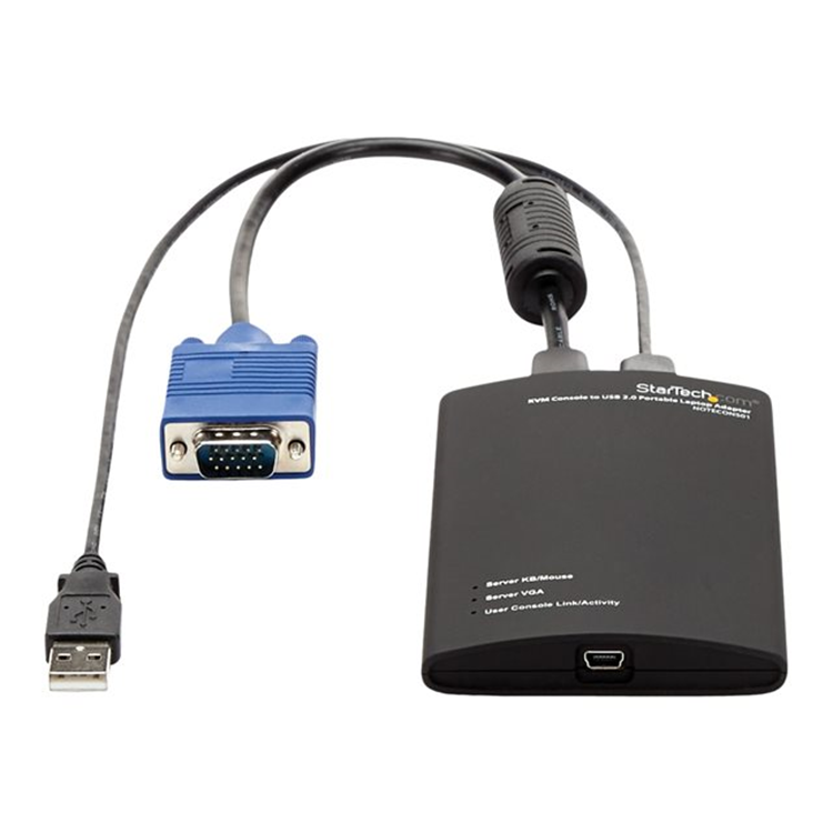 KVM CONSOLE TO USB 2.0 PORTABLE LAPTOP C