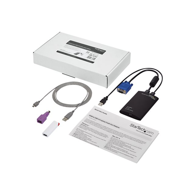 KVM CONSOLE TO USB 2.0 PORTABLE LAPTOP C