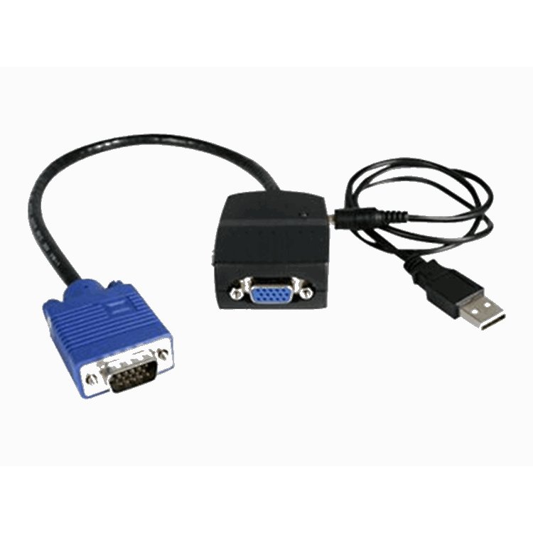 2 PORT VGA VIDEO SPLITTER USB POWE
