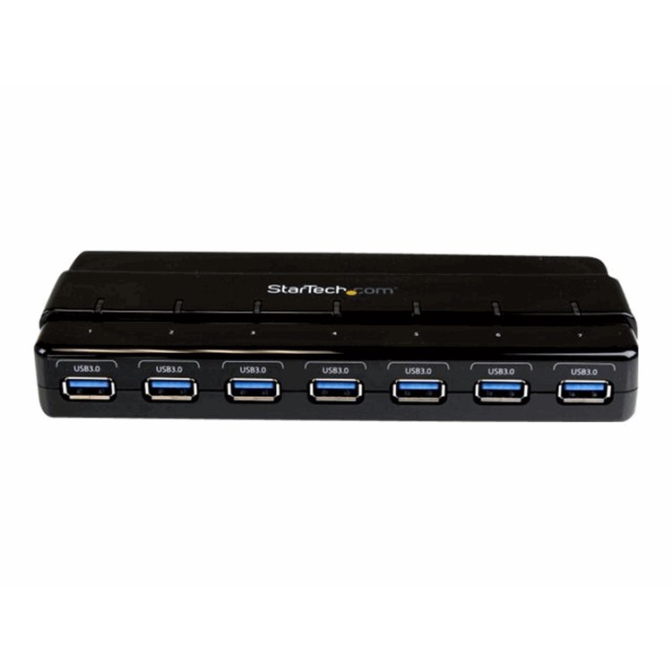 7 Port SuperSpeed USB 3.0 Hub w/ Adapter