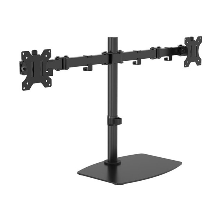 VISION Monitor Desk Stand Black Dual