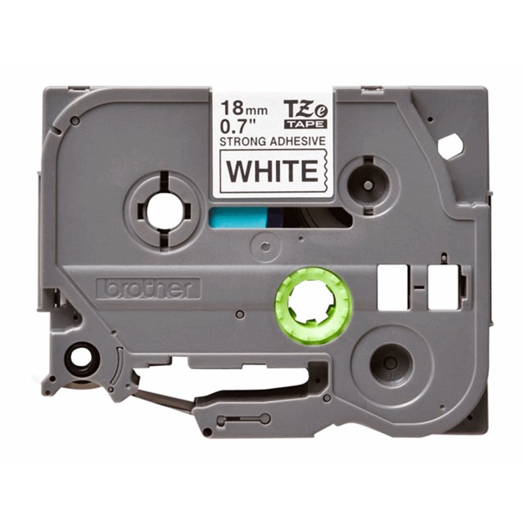 Tape/18mm black on white f P-Touch TZE