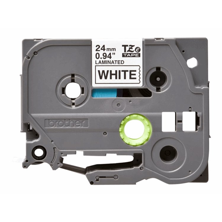 Tape/24mm black on white f P-Touch TZE