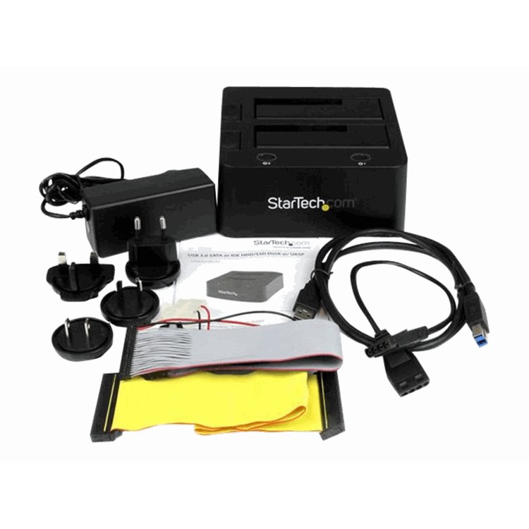 Universal dock station for hard drives Universal dock station for hard drives
