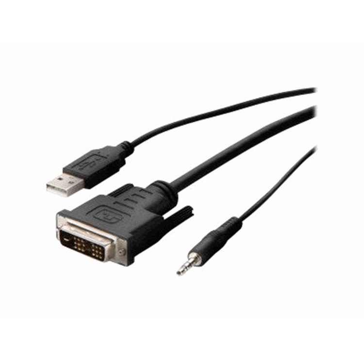 TAA DVI-D to HDMI High Retention KVM Com TAA DVI-D to HDMI High Retention KVM Com