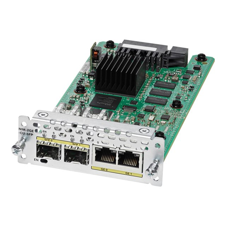 2-port GE WAN NIM dual-mode RJ45+SFP
