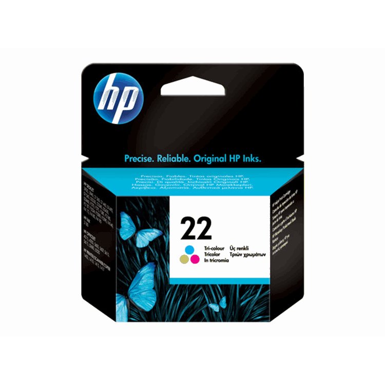 HP Ink cartridge no.22 color 5ml for C9352A