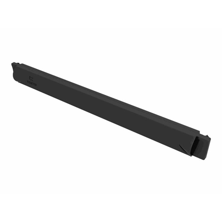 1U 19in Black Plastic Toolless Airflow B