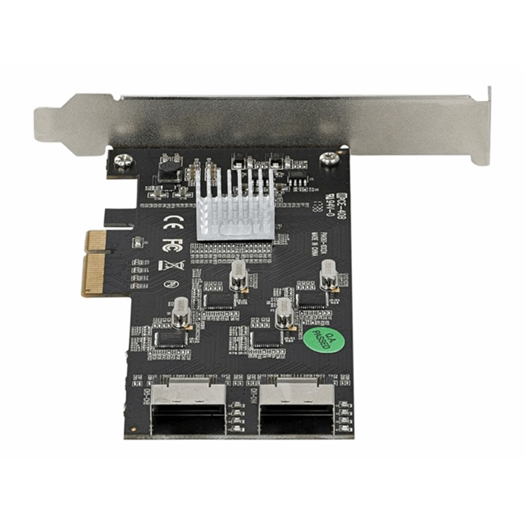8 Port 6Gbps SATA PCIe Card Controller