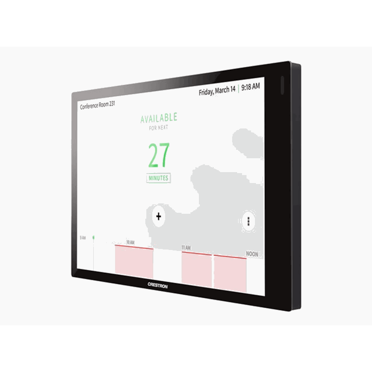 7" Room Scheduling TouchScreen LB BK