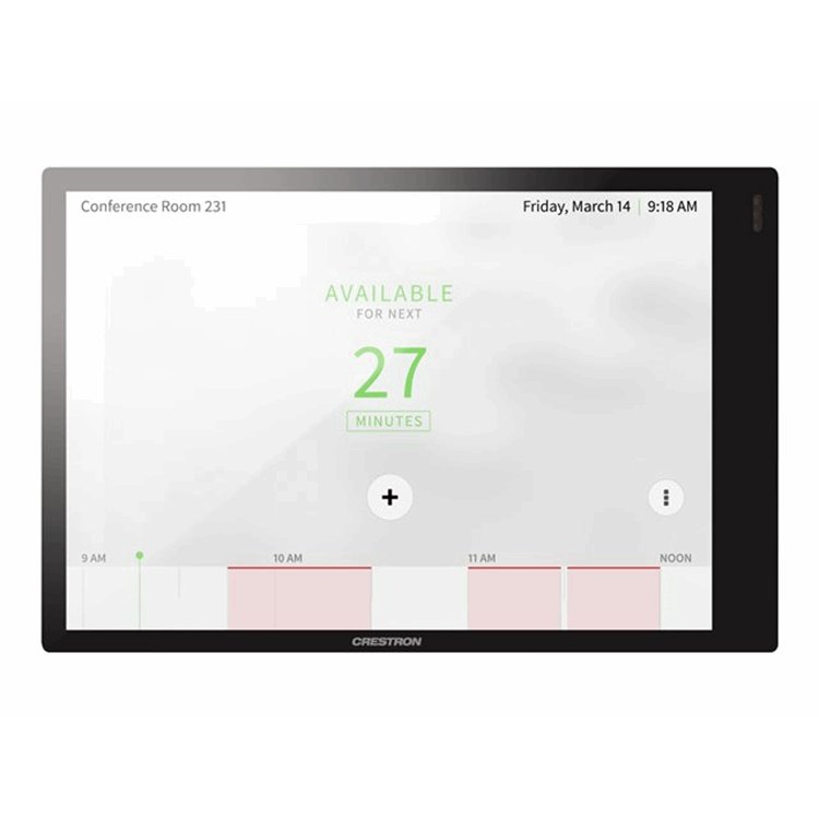 7" Room Scheduling TouchScreen LB BK