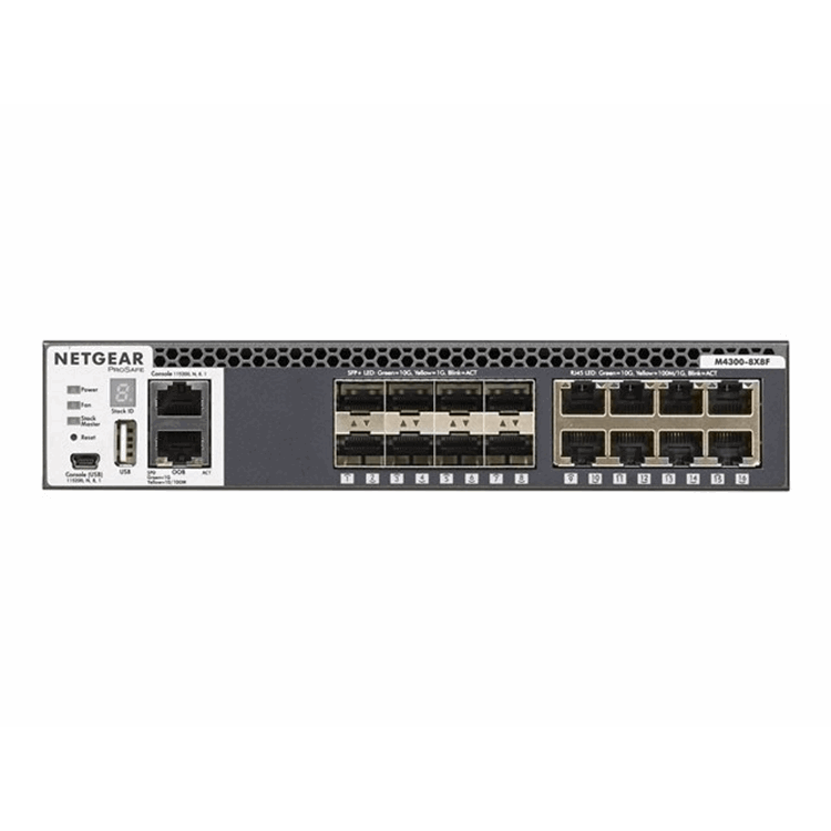 M4300-8X8F MANAGED SWITCH