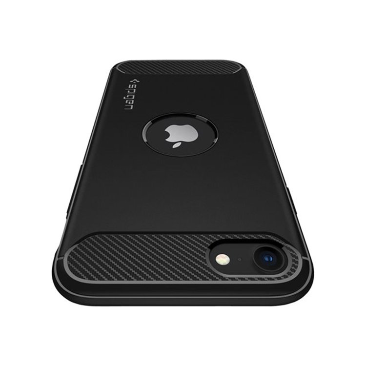 Spigen iPh SE 2020 Rugg Armor Matte Bla