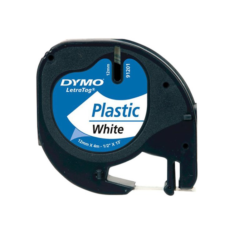 LETRATAG TAPE PLASTIC PARELWIT