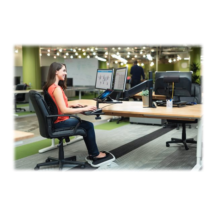 Sit Stand Workstation Dual Arm