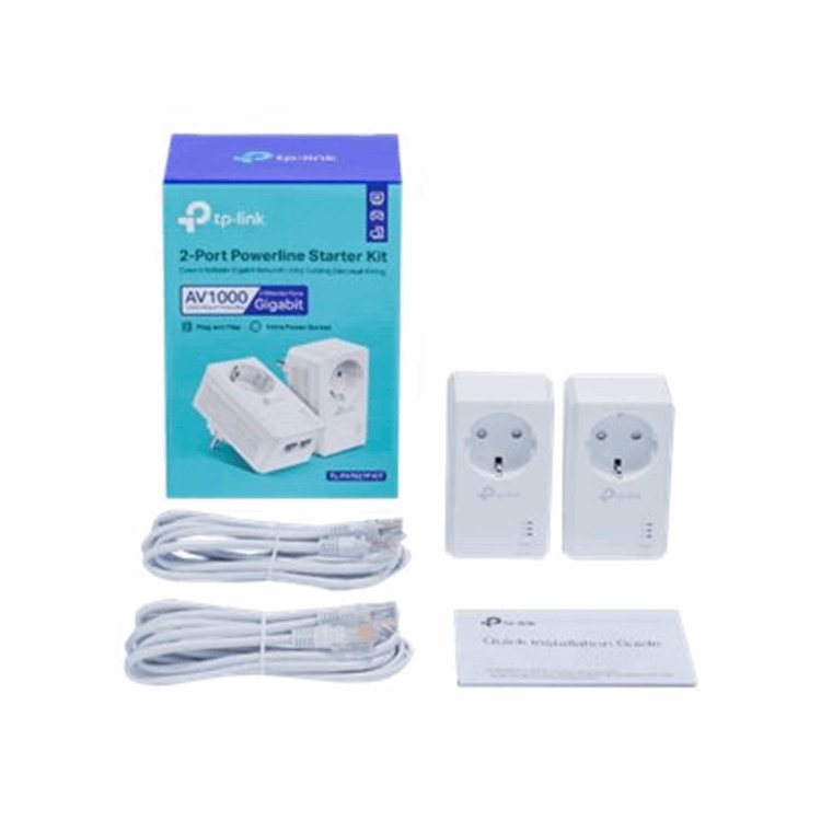 AV1000 2-Port Gigabit Passthrough Powerline Starter Kit AV1000 2-Port Gigabit Passthrough Powerline Starter Kit