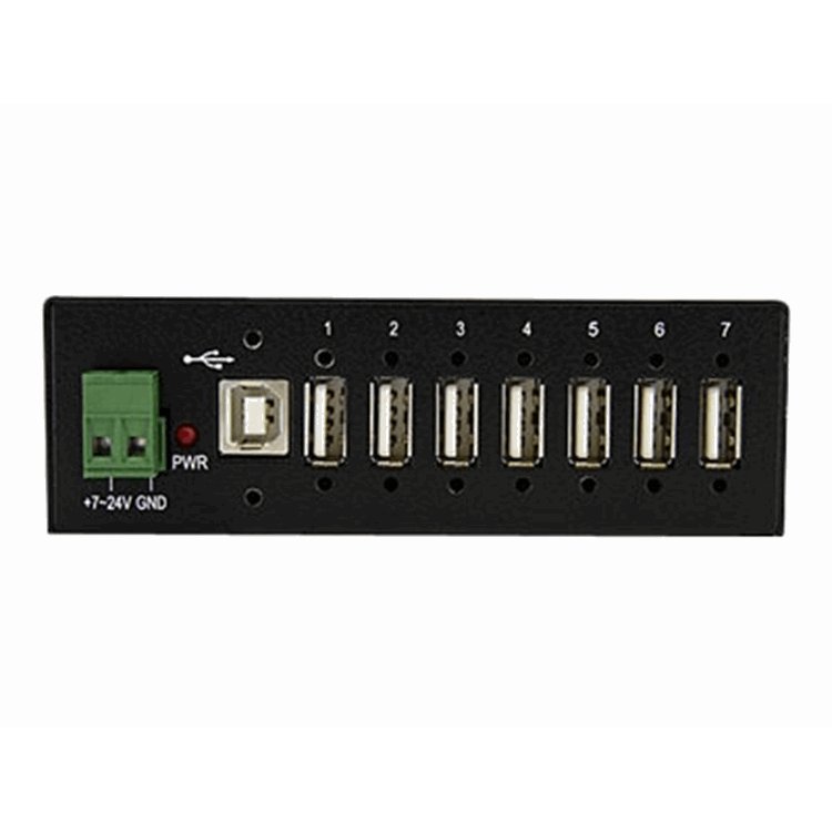 MOUNTABLE RUGGED INDUSTRIAL 7 PORT USB
