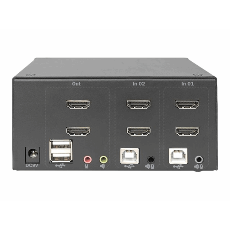 KVM Switch 2 Port Dual Display Desktop H KVM Switch 2 Port Dual Display Desktop H