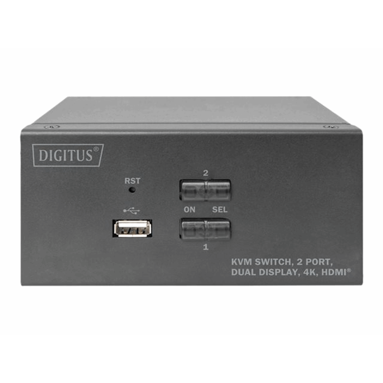 KVM Switch 2 Port Dual Display Desktop H KVM Switch 2 Port Dual Display Desktop H