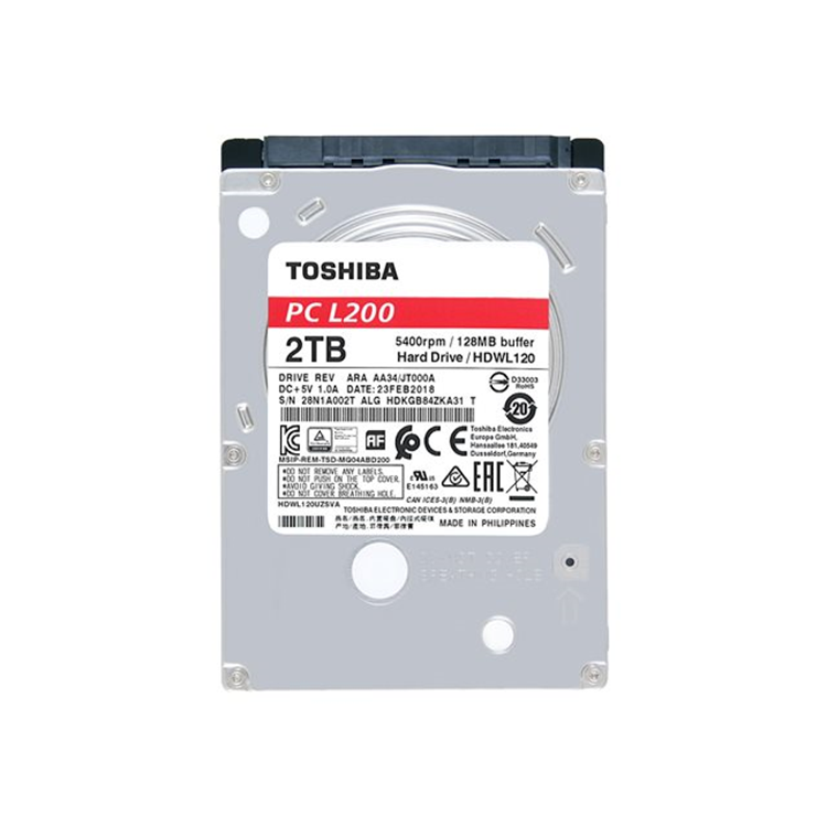 L200 Laptop PC Hard Drive 2TB BULK