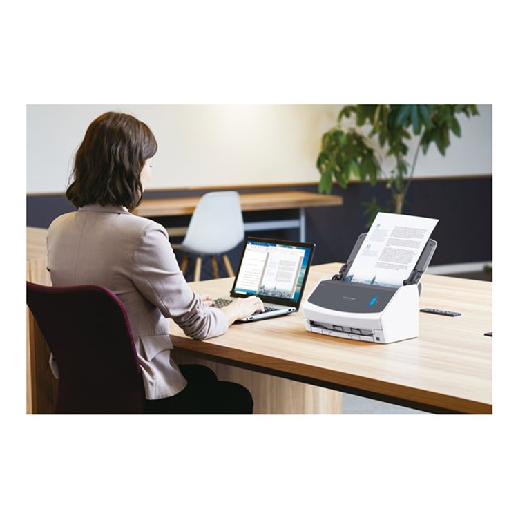 40ppm/80ipm A4 Duplex ADF USB3.2 LED Desktop Scanner.